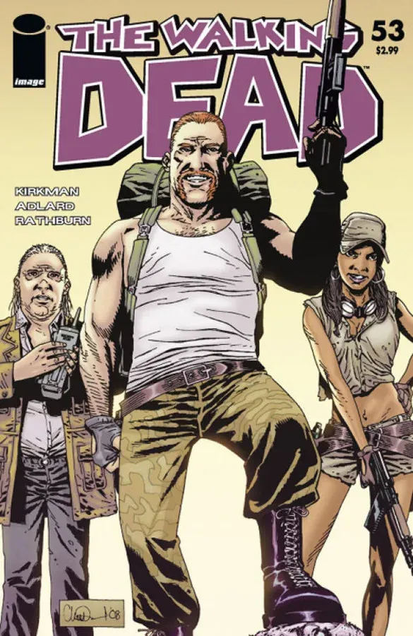 Cover of The Walking Dead #53