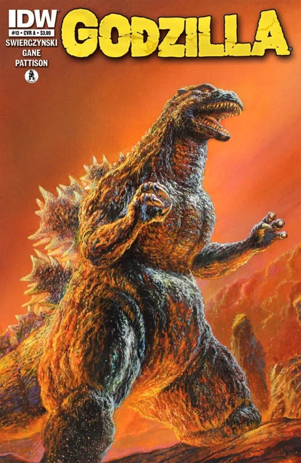 Cover of Godzilla #13