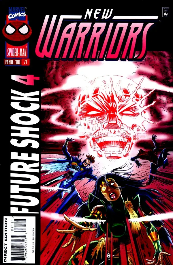 Cover of The New Warriors #71