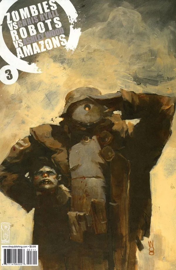 Cover of Zombies vs. Robots vs. Amazons #3