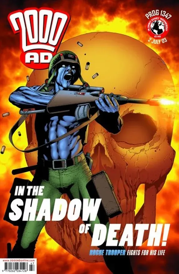 Cover of 2000 AD #1347