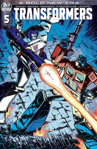 Cover of Transformers #5