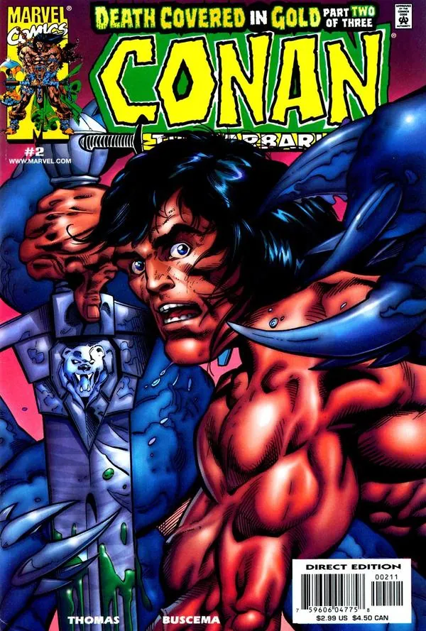 Cover of Conan: Death Covered in Gold #2