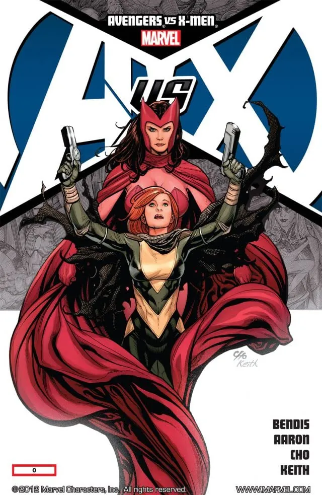 Cover of Avengers vs. X-Men #0