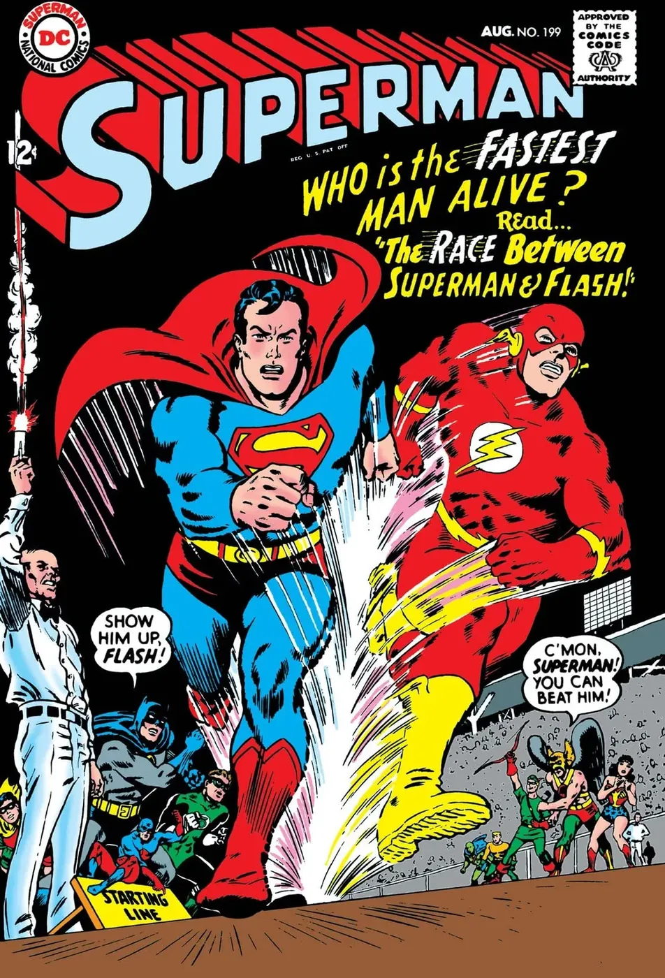 Cover of Superman #199