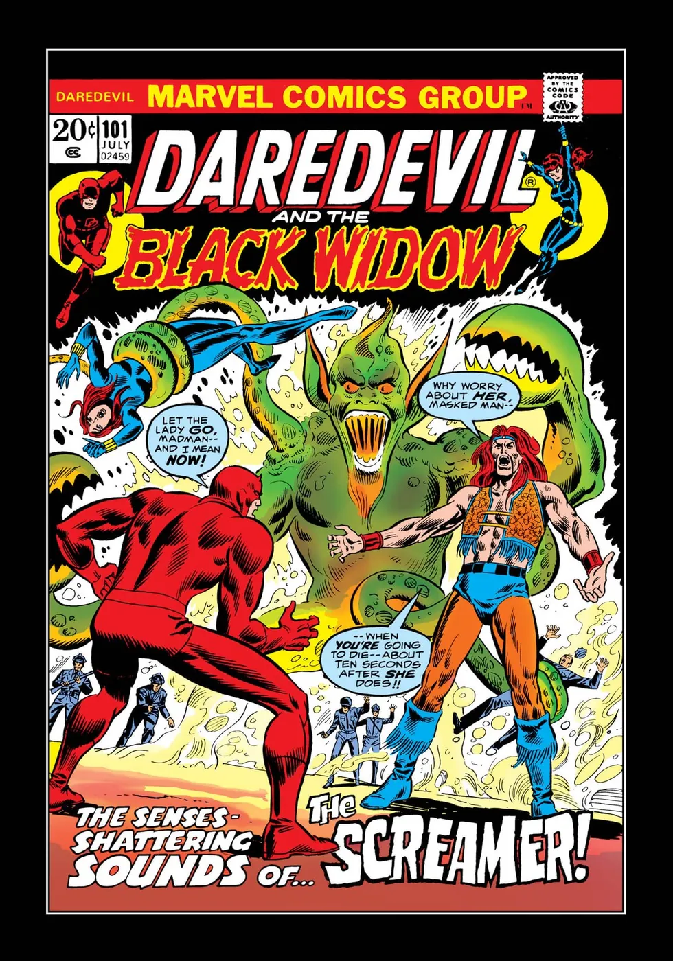 Cover of Daredevil #101
