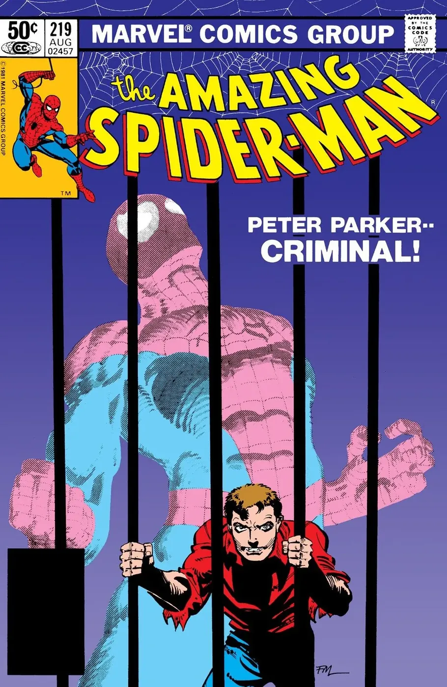 Cover of The Amazing Spider-Man #219