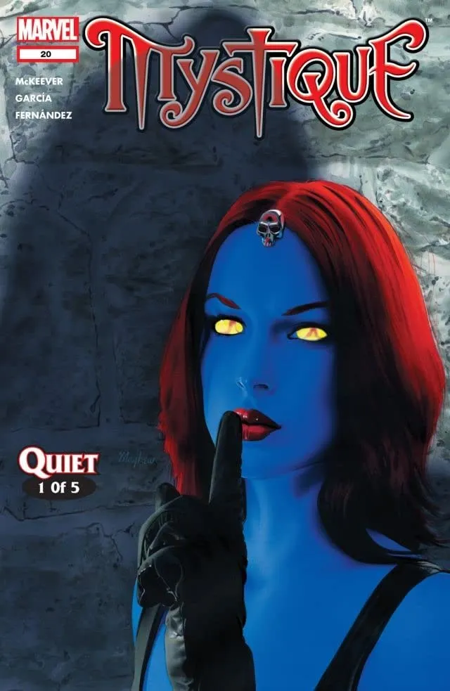 Cover of Mystique #20