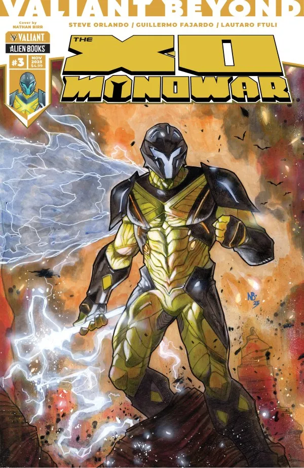 Cover of Valiant Beyond: X-O Manowar #3