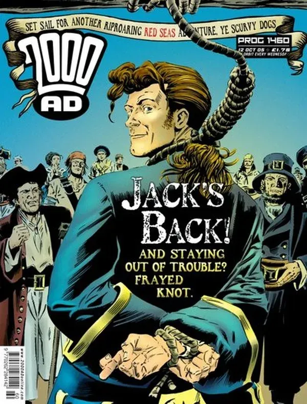 Cover of 2000 AD #1460