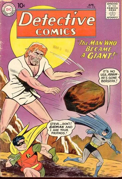 Cover of Detective Comics #278