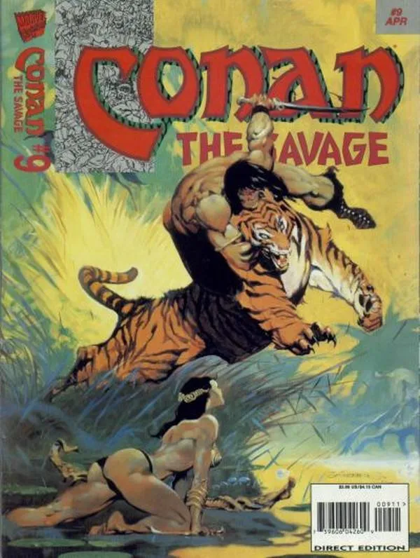Cover of Conan the Savage #9