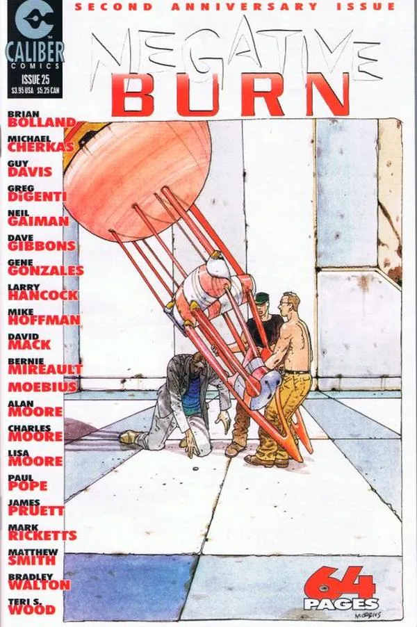Cover of Negative Burn #25