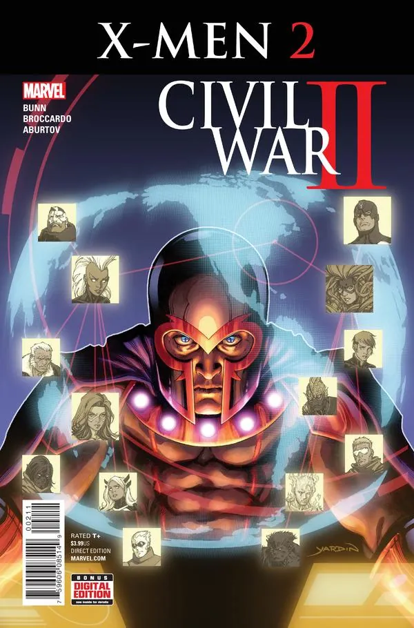 Cover of Civil War II: X-Men #2