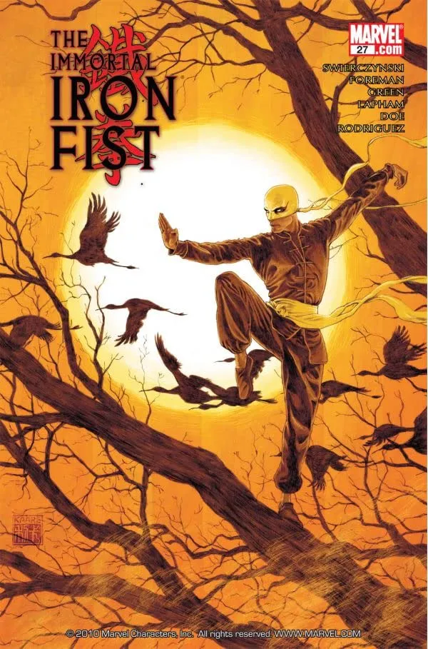 Cover of The Immortal Iron Fist #27