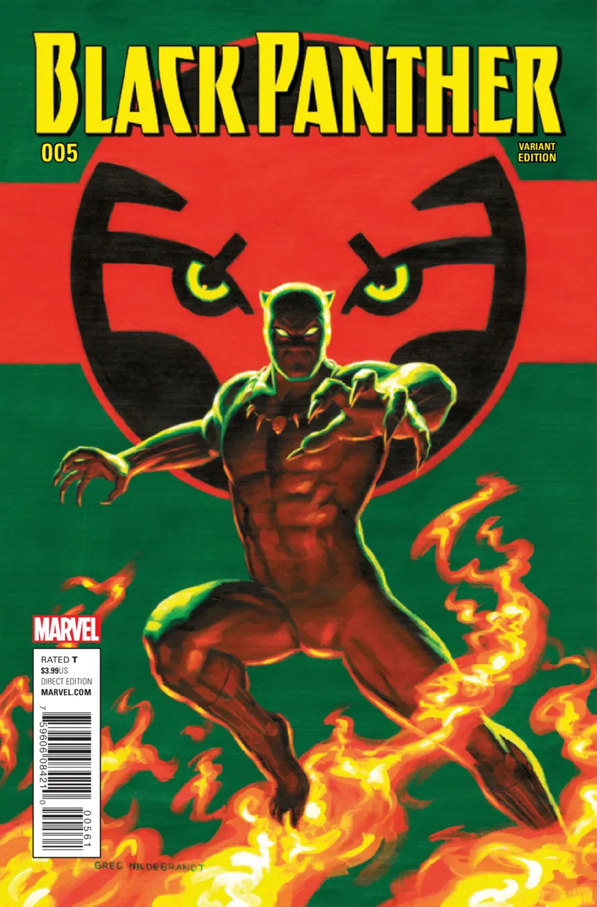 Cover of Black Panther #5