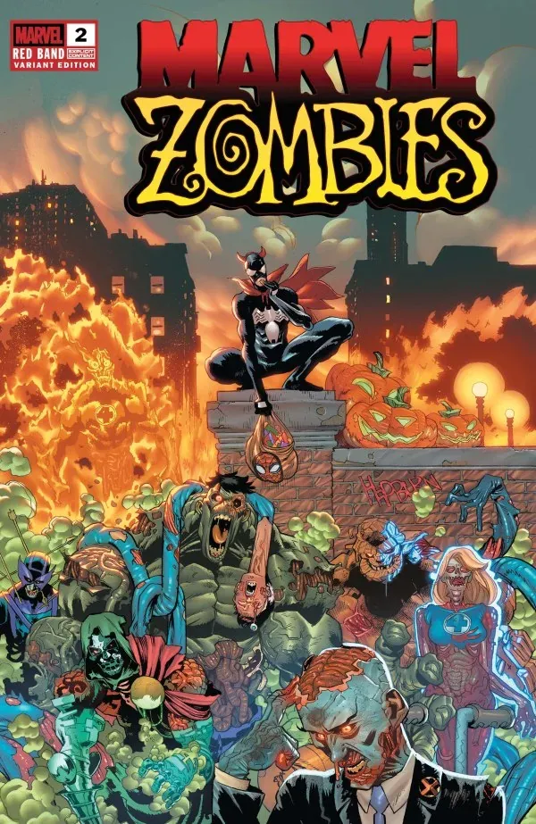 Cover of Marvel Zombies: Red Band #2