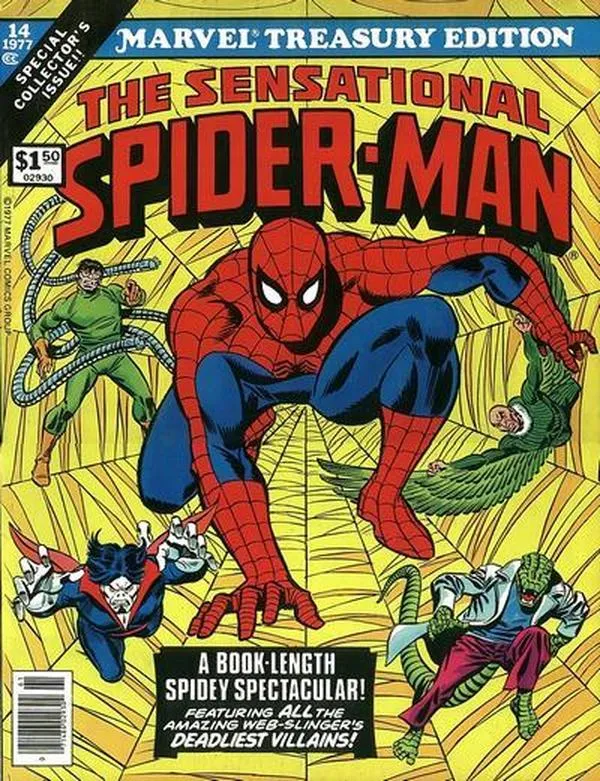 Cover of Marvel Treasury Edition #14