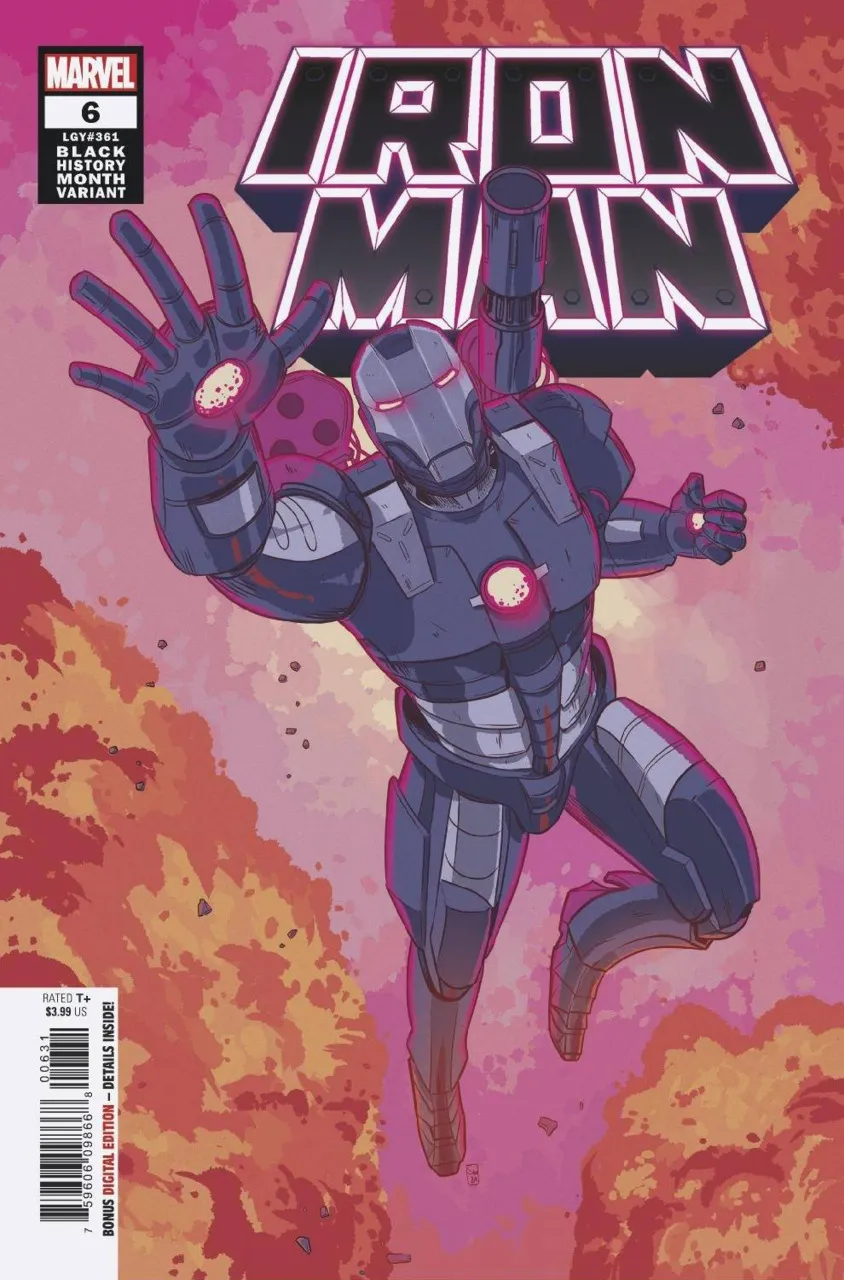 Cover of Iron Man #6