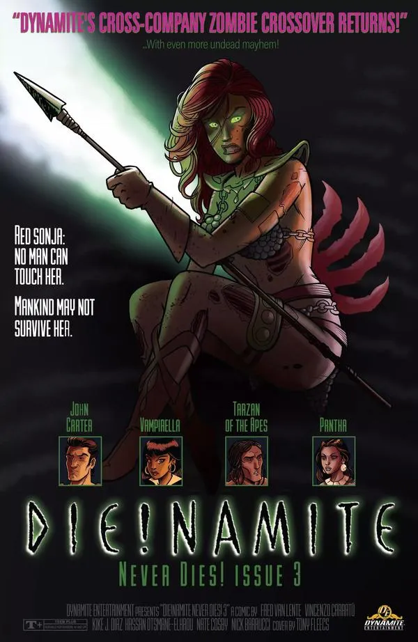 Cover of Die!namite Never Dies! #3