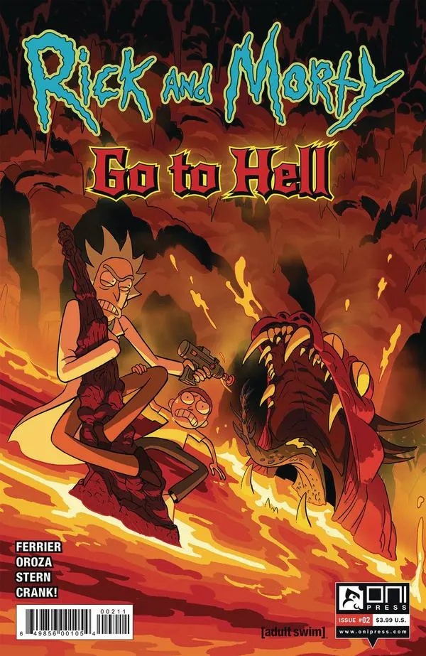 Cover of Rick and Morty Go to Hell #2