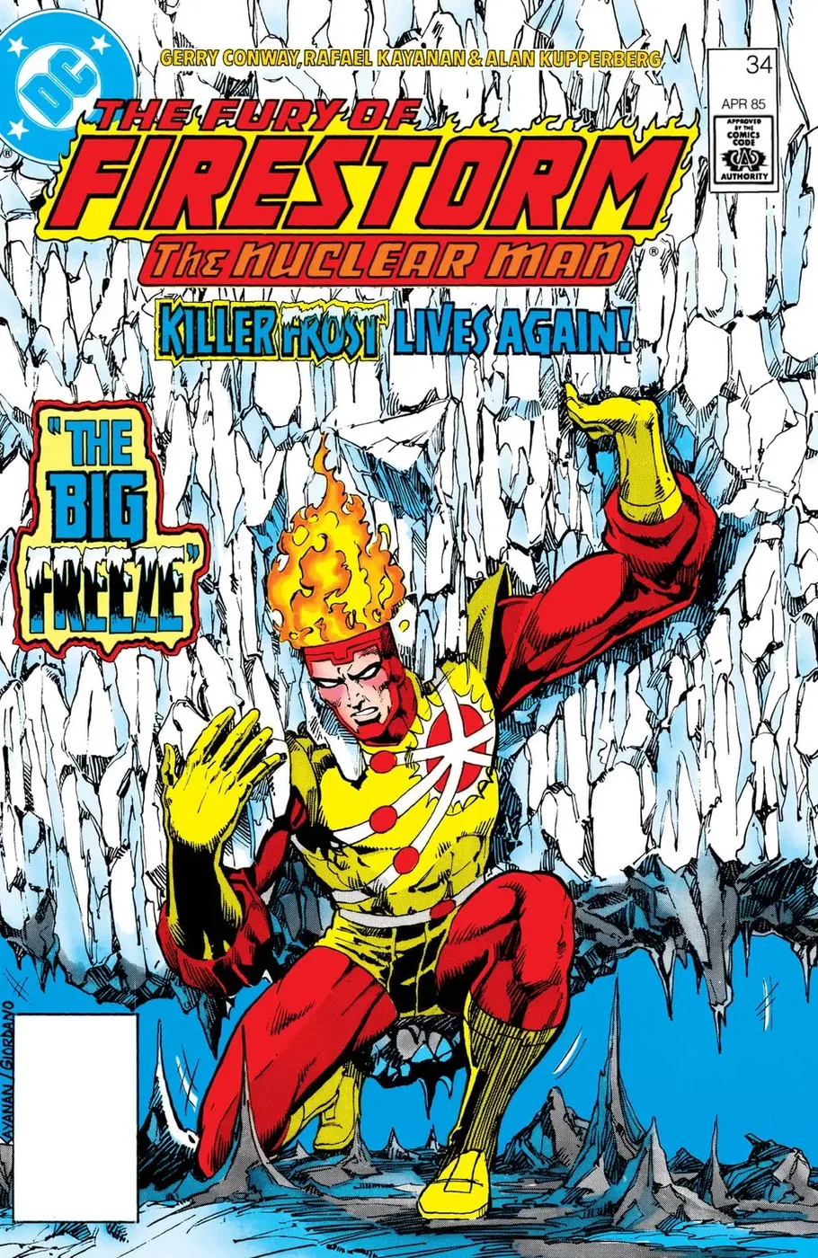 Cover of The Fury of Firestorm #34