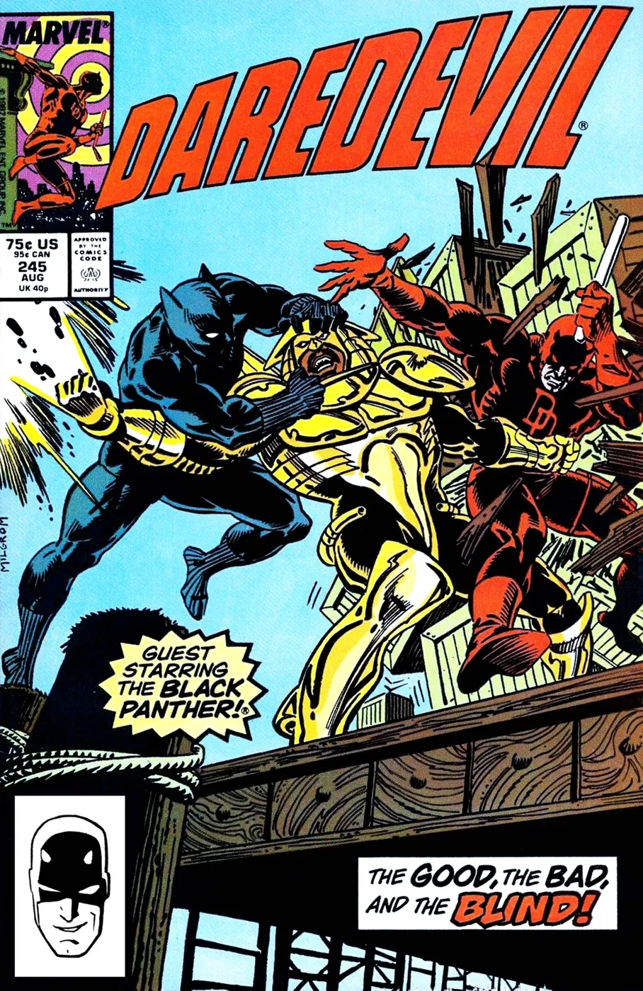 Cover of Daredevil #245