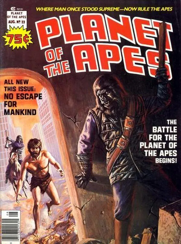 Cover of Planet of the Apes #23