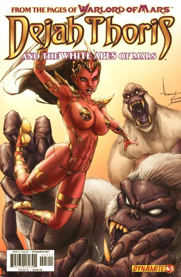 Cover of Dejah Thoris and the White Apes of Mars #3