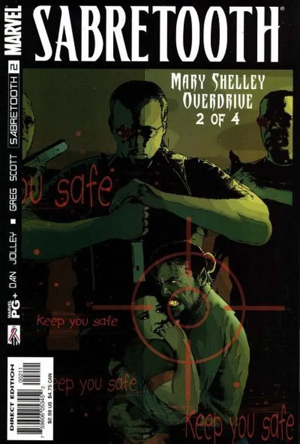 Cover of Sabretooth: Mary Shelley Overdrive #2