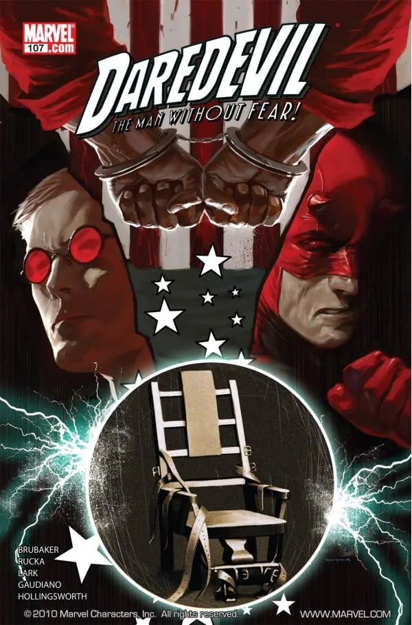Cover of Daredevil #107