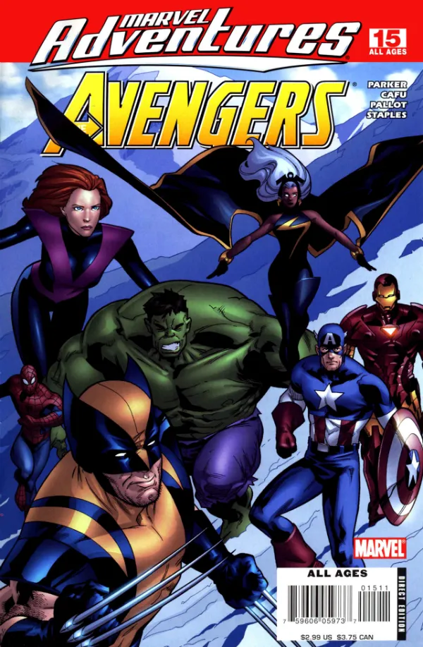 Cover of Marvel Adventures The Avengers #15