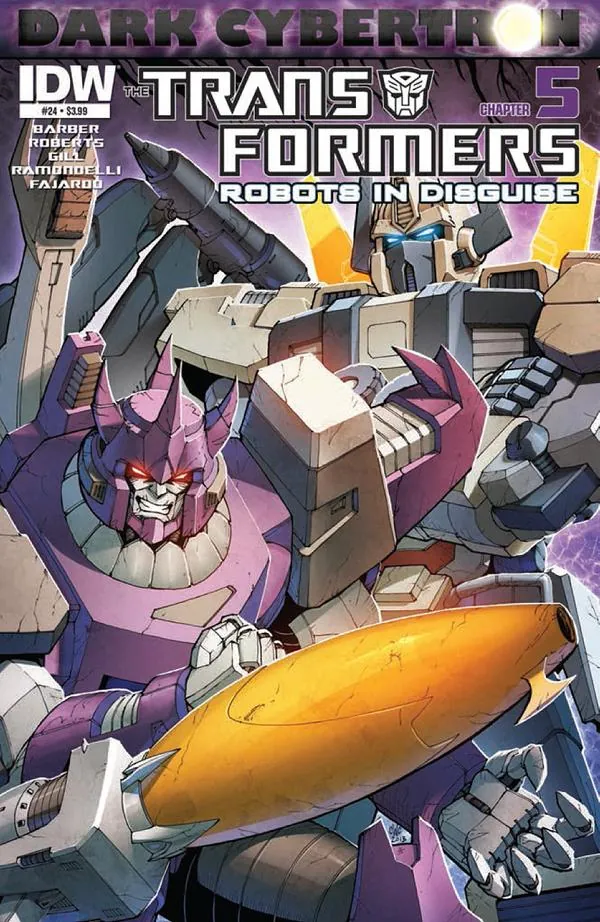 Cover of The Transformers: Robots in Disguise #24