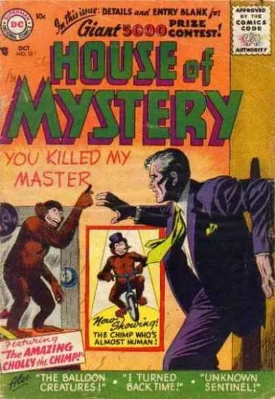 Cover of House of Mystery #55