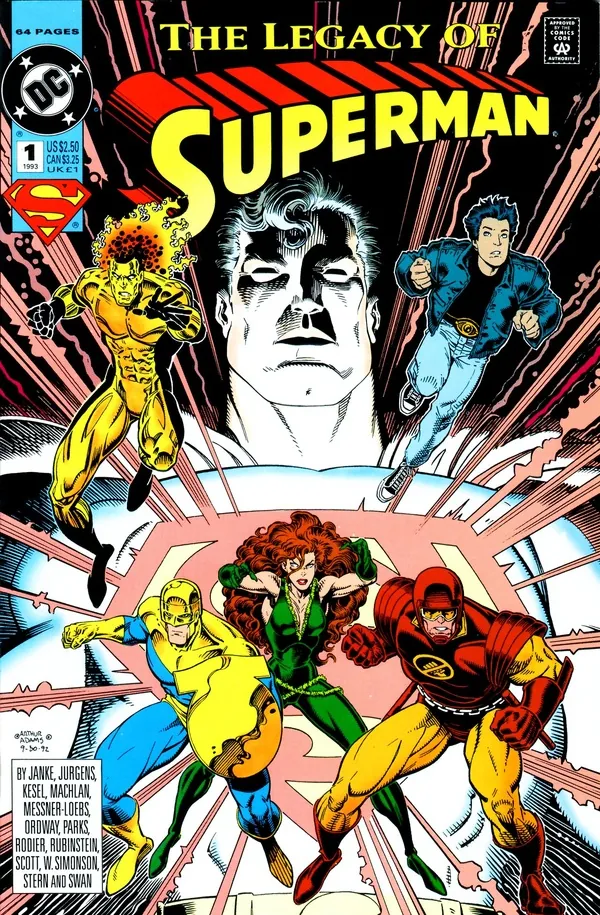 Cover of Superman: The Legacy of Superman #1