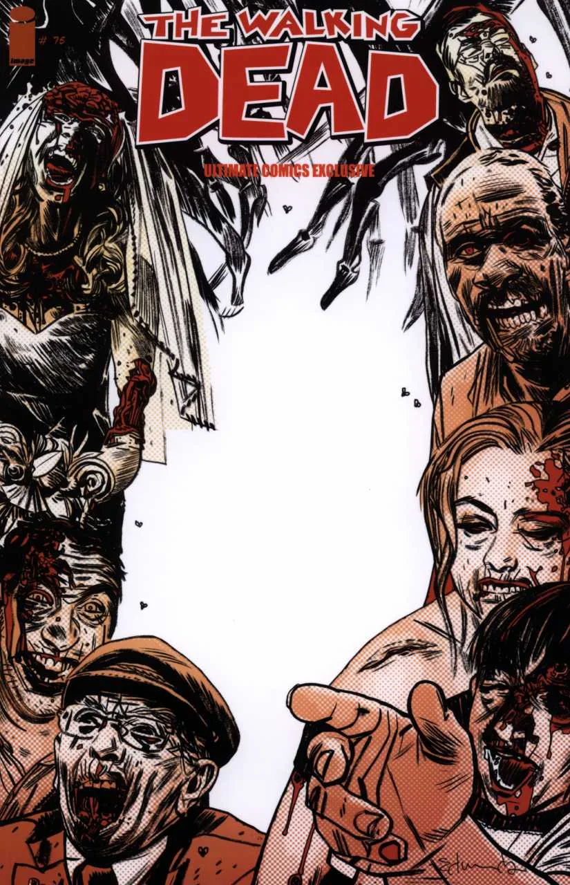 Cover of The Walking Dead #75