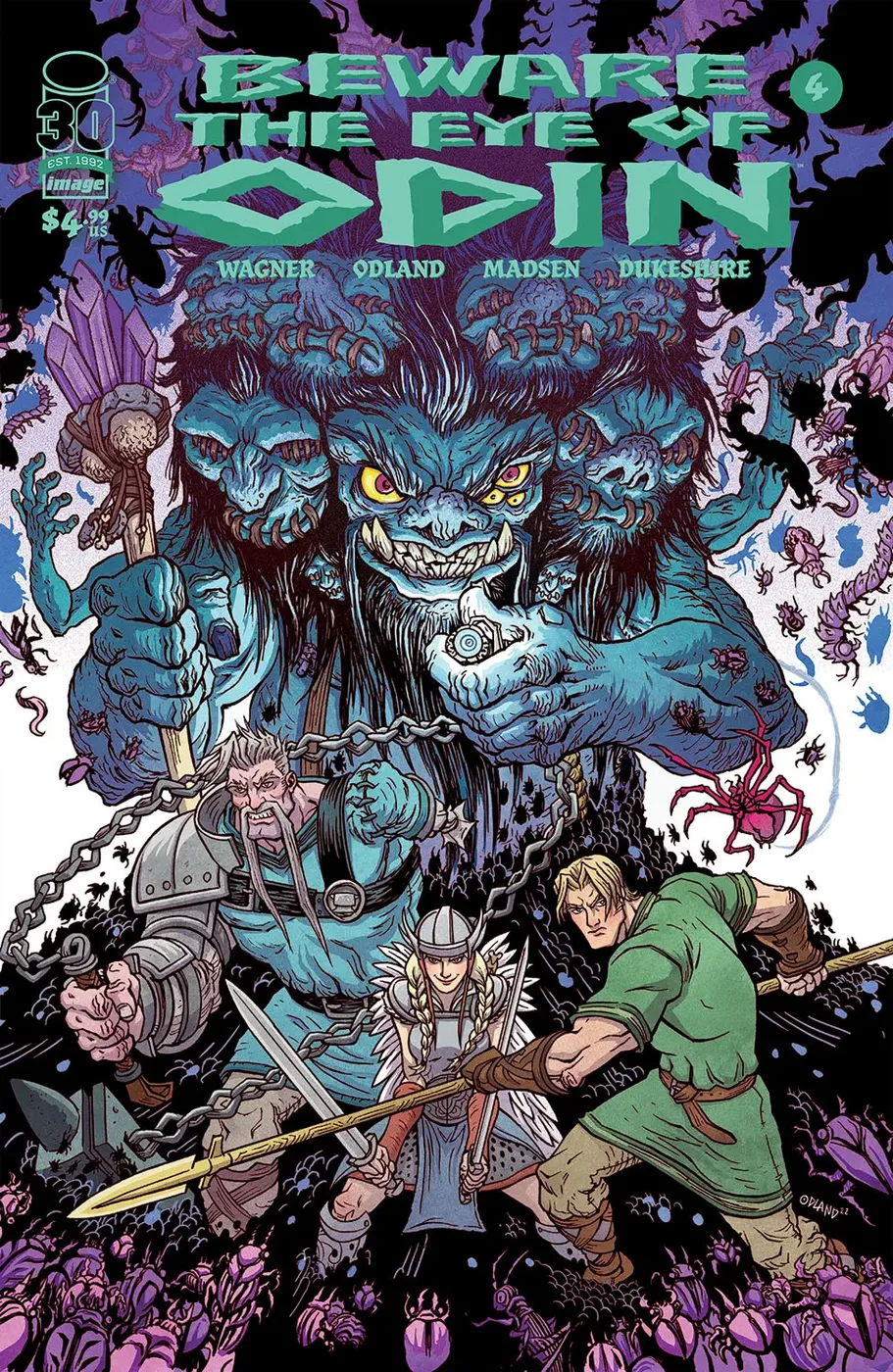 Cover of Beware the Eye of Odin #4