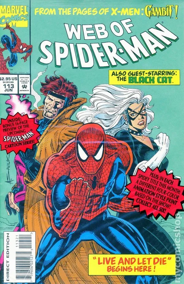 Cover of Web of Spider-Man #113