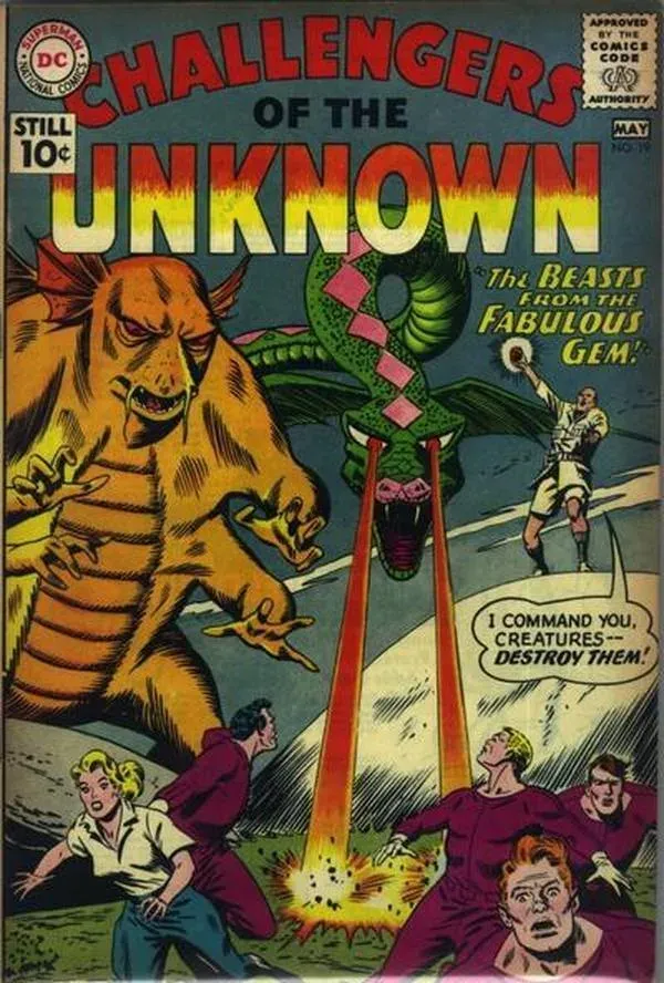 Cover of Challengers of the Unknown #19