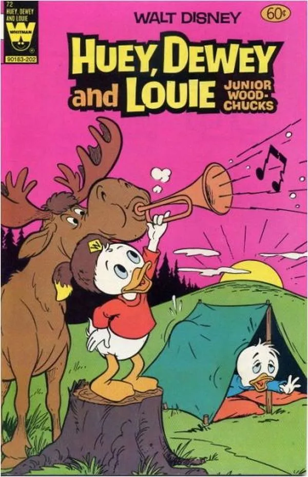 Cover of Walt Disney Huey, Dewey and Louie Junior Woodchucks #72