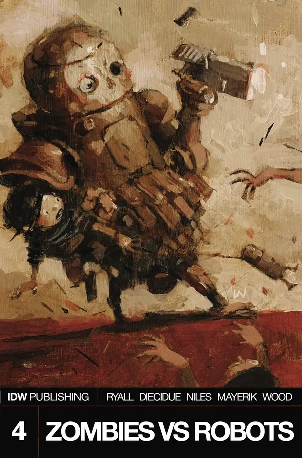 Cover of Zombies vs. Robots #4