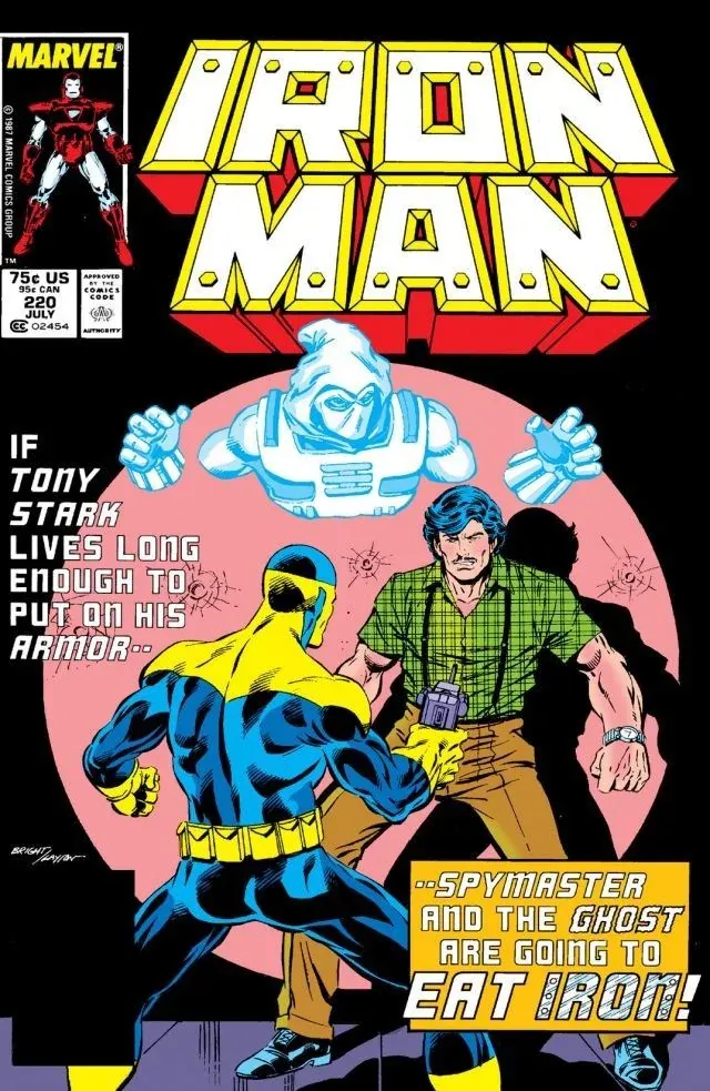 Cover of Iron Man #220
