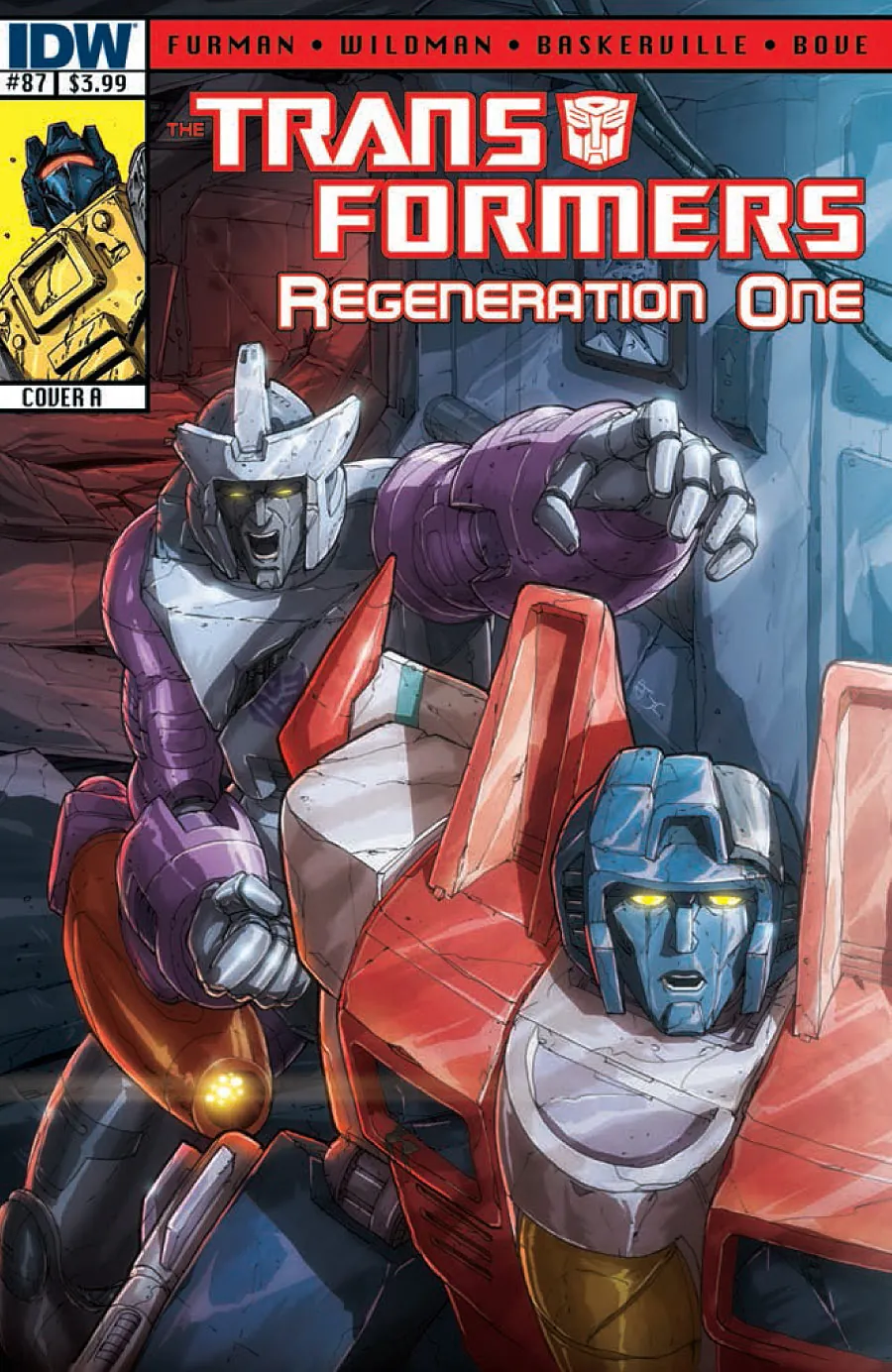 Cover of Transformers: Regeneration One #87