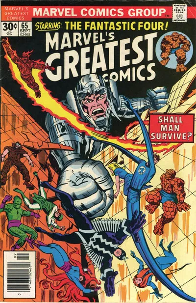 Cover of Marvel's Greatest Comics #65
