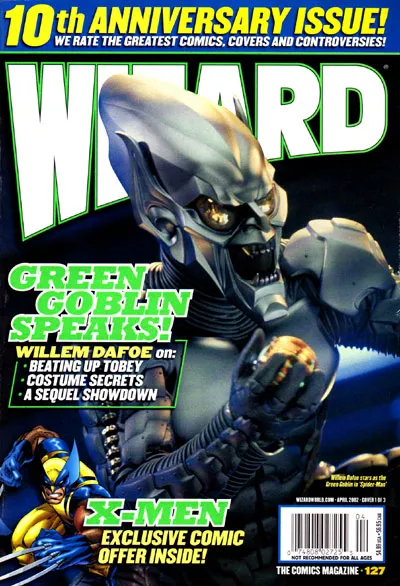 Cover of Wizard: The Comics Magazine #127