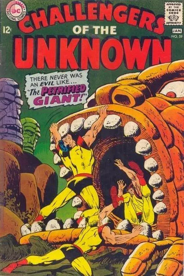 Cover of Challengers of the Unknown #59