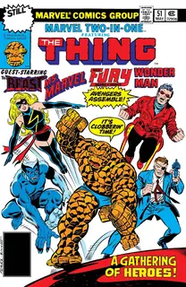 Cover of Marvel Two-in-One #51