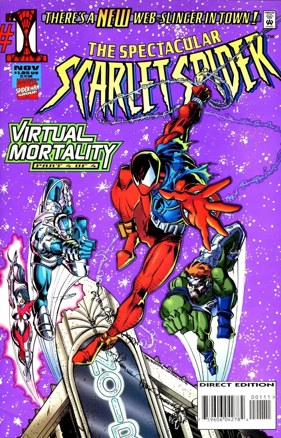 Cover of Spectacular Scarlet Spider #1
