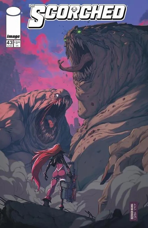 Cover of The Scorched #43