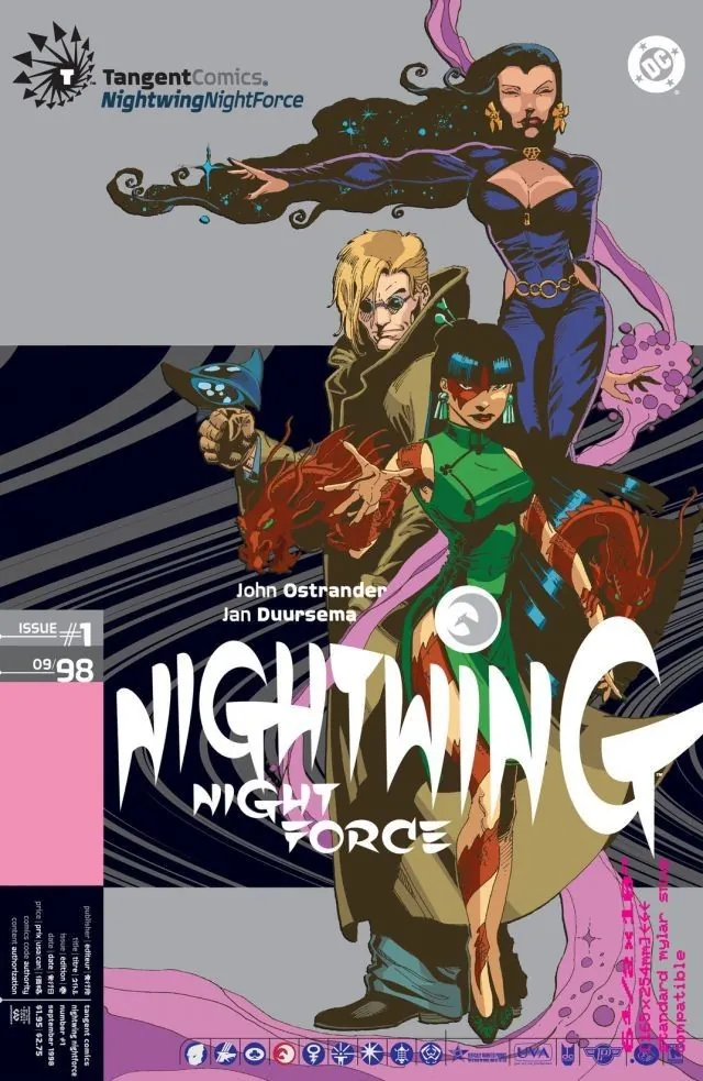 Cover of Tangent Comics / Nightwing: Night Force #1